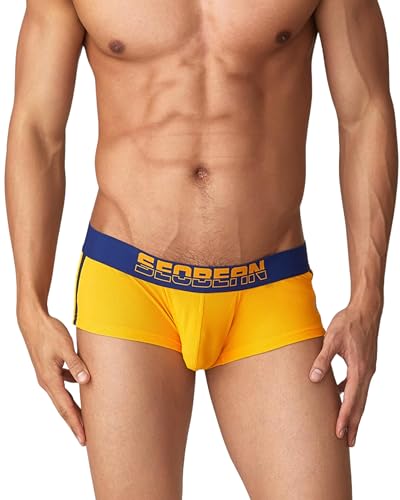 BEEMEN Low Rise Herren Unterwäsche Männer Slip Microfaser Eisseide Brief Atmungsaktive Nylon Unterhose von BEEMEN