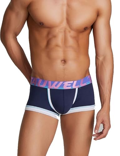Low Rise Herren Unterwäsche Männer Unterhose Baumwolle Boxershorts Elasthische Trunks Hipster Boxerbriefs Shorts Atmungsaktiv von BEEMEN