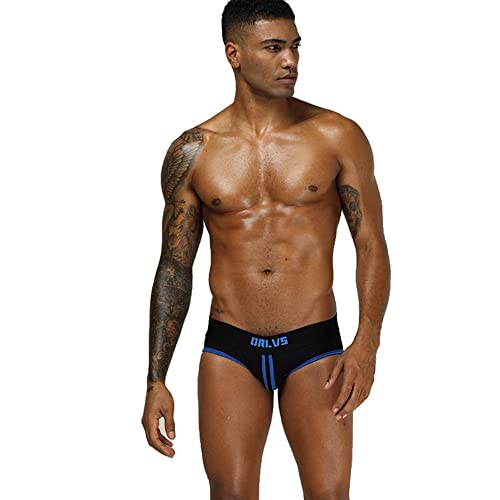 BEEMEN ORLVS Low Rise Fashion Herren Unterhose Männer Unterwäsche Brief Slip Atmungsaktiv von BEEMEN