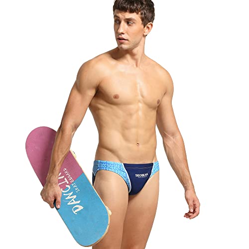 BEEMEN Seobean Herren Schwimmhose Badehose Beachwear Swimwear Srtranbekleidung Swimmbriefs Badeslip Fashion Design Sexy Briefs von BEEMEN