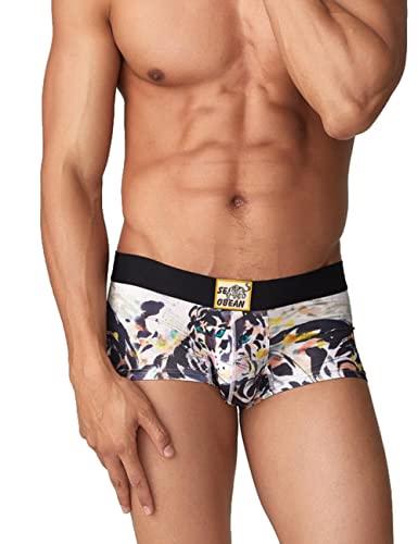 BEEMEN Seobean Low Rise Herren Unterwäsche Männer Unterhose Baumwolle Boxershorts Elasthische Trunks Hipster Boxerbriefs Tiger Design Dessous von BEEMEN