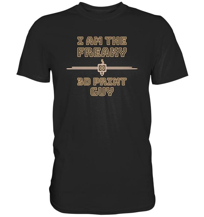 3D Drucker Shirt | 3D-Printer Im The Freaky Print Guy G-Code Geek - Premium von BEENLI