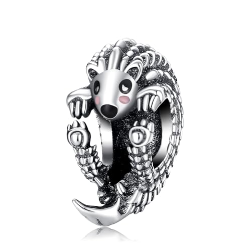 BEEUVIP Damen Pangolin Charm Anhänger für Armband 925 Sterling Silber Geburtsstein Charms Beads passend für Armband BEEUVIP Damen Pangolin Charm Anhänger für Armband 925 Sterling Silber Geburtsstein Charms Beads passend für Armband von BEEUVIP