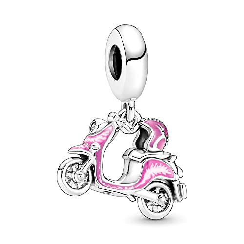 BEEUVIP Damen Rosa fahrgestell - anhänger Charm Anhänger für Armband 925 Sterling Silber Geburtsstein Charms Beads passend für Armband BEEUVIP Damen Rosa fahrgestell - anhänger Charm Anhänger für Armband 925 Sterling Silber Geburtsstein Charms Beads passend für Armband von BEEUVIP