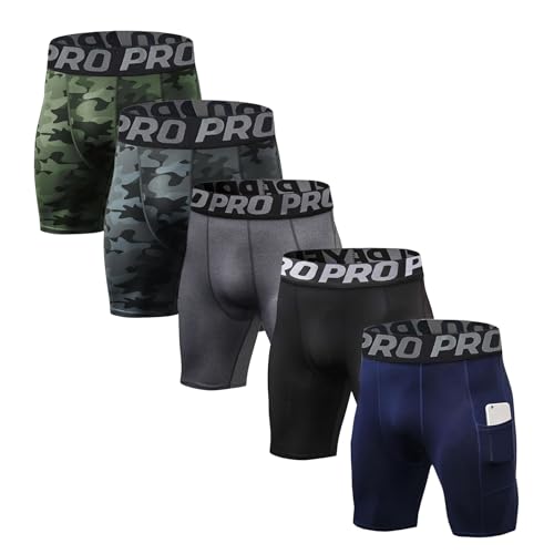BEGIANT Kompressionsshorts für Männer Sportshorts aus Spandex Hochleistungs-Laufshorts Trainingsunterwäsche als atmungsaktive Basisschicht von BEGIANT
