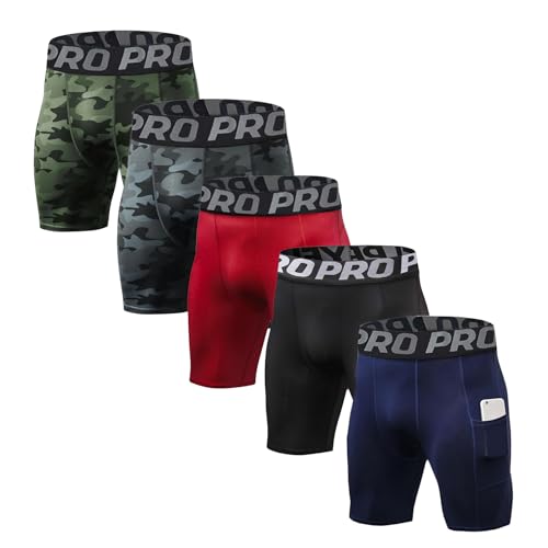 BEGIANT Kompressionsshorts für Männer Sportshorts aus Spandex Hochleistungs-Laufshorts Trainingsunterwäsche als atmungsaktive Basisschicht von BEGIANT