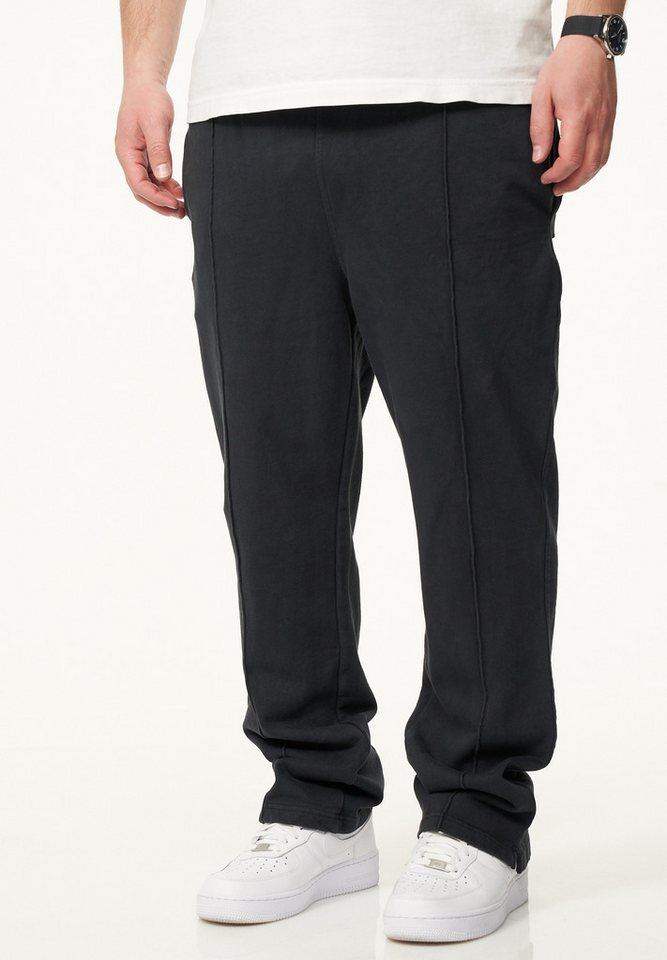 BEHYPE STUDIOS Jogginghose IM STRAIGHT-FIT Herren Lange Sporthose Trainingshose Freizeithose von BEHYPE STUDIOS