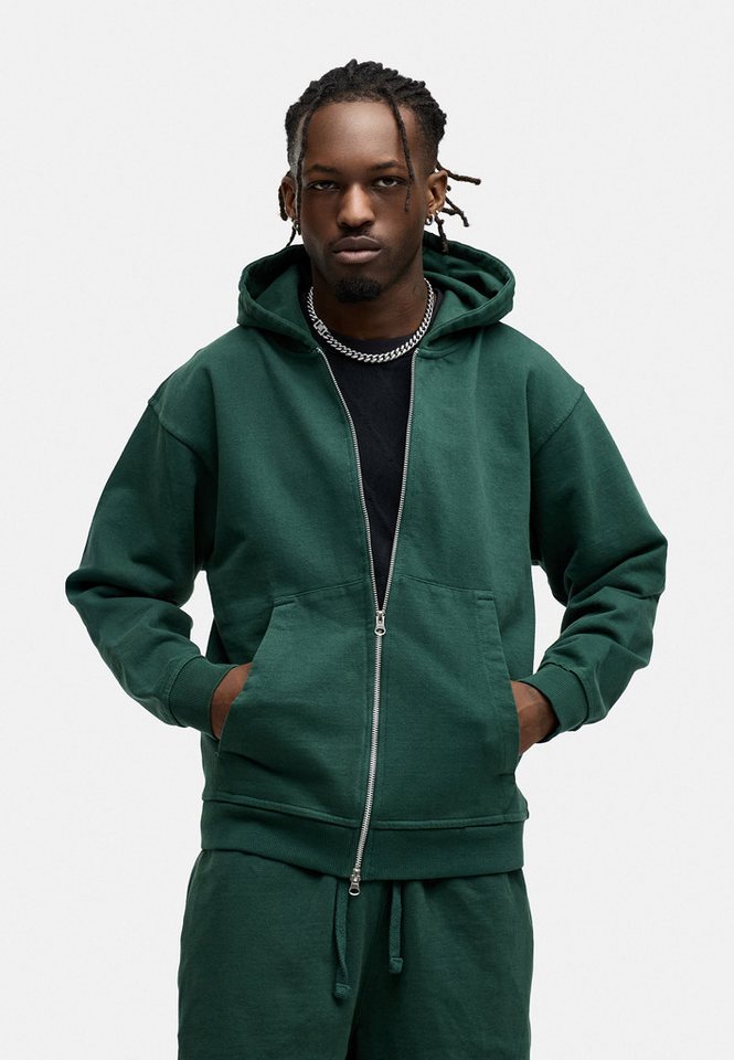 BEHYPE STUDIOS Kapuzensweatjacke IM OVERSIZE FIT, ZIPPER-HOODIE Herren Zip-Thru Sweatjacke Kapuzenpullover Kapuzen-Sweatshirt Sweater von BEHYPE STUDIOS