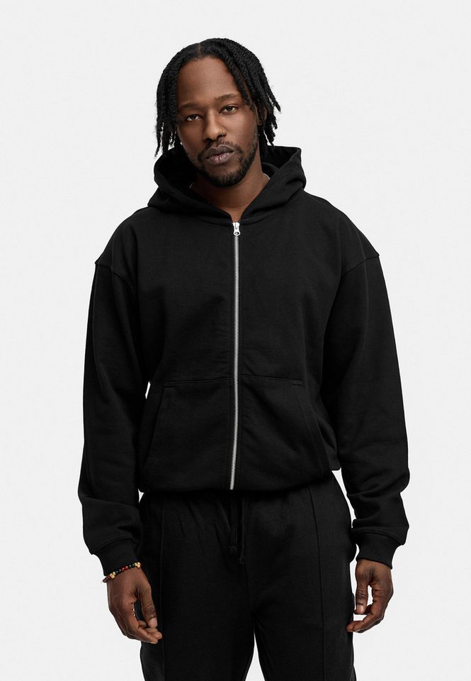 BEHYPE STUDIOS Kapuzensweatjacke IM OVERSIZE FIT, ZIPPER-HOODIE Herren Zip-Thru Sweatjacke Kapuzenpullover Kapuzen-Sweatshirt Sweater von BEHYPE STUDIOS