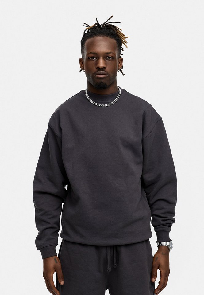BEHYPE STUDIOS Sweatshirt IM OVERSIZE FIT, CREW-NECK PULLOVER Herren lockerer Rundhals Sweater von BEHYPE STUDIOS