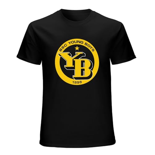 BSC Young Boys Switzerland Bern Super League Switzerland Club BSC Young Boys Bern Zakaria YB (145) Unisex Short Sleeve T-Shirt Black S von BEIDAHUANG