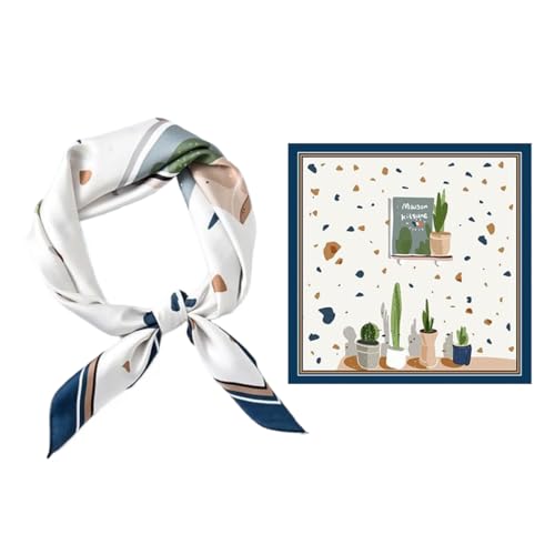 BEILATE Damenschal Seideschal KopfTücher Halstuch Seide Schal Seidentuch Bandana Taschentuch Schal Halstücher von BEILATE