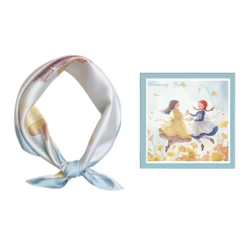 BEILATE Damenschal Seideschal KopfTücher Halstuch Seide Schal Seidentuch Bandana Taschentuch Schal Halstücher von BEILATE