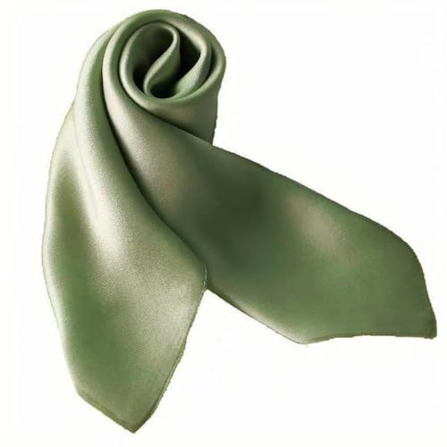 BEILATE Seidenschal Damen 100% Seide Schal Halstuch Seidentuch Stirnband Haarband Bandana Handgelenk Verpackungs Taschentuch von BEILATE