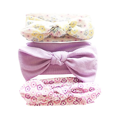 BEILATE Stirnbänder Haarbänder Baby Mädchen Kids Elastic Stirnbander Turban Knot Stirnband Kleinkind Hasenohren von BEILATE