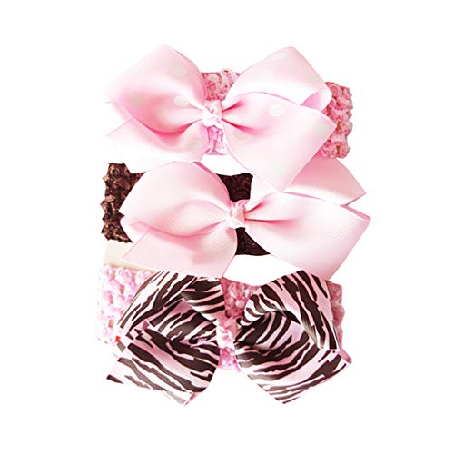 BEILATE Stirnbänder Haarbänder Baby Mädchen Kids Elastic Stirnbander Turban Knot Stirnband Kleinkind Hasenohren von BEILATE