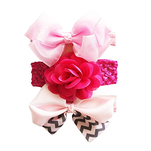 BEILATE Stirnbänder Haarbänder Baby Mädchen Kids Elastic Stirnbander Turban Knot Stirnband Kleinkind Hasenohren von BEILATE