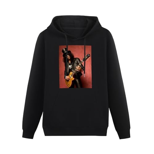 BEINENG Slash Gutar Colourful Unisex Hoody Mens Hoodie Black 3XL von BEINENG