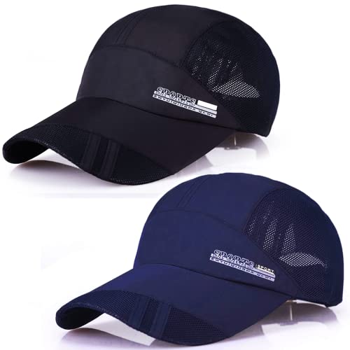 BEISIJIA Ultra Dünn Schnell Trockene Sonne UV-Schutz Baseball Cap Mesh Atmungsaktive Outdoor Sport Laufmütze Unisex von BEISIJIA