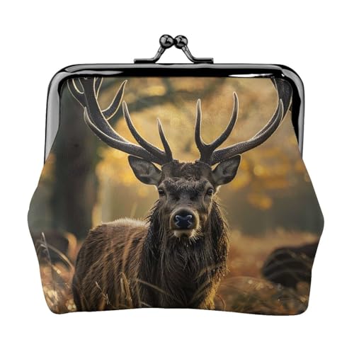 Münzgeldbörse mit Geweih und Hirsch, bedruckt, Mini-Münzgeldbörse, Kleingeldbörse, Leder-Münztasche, Halter für Damen, Mädchen, Schwarz, Einheitsgröße, modern, europäischer Stil, Retro, Schwarz , Münzgeldbörse mit Geweih und Hirsch, bedruckt, Mini-Münzgeldbörse, Kleingeldbörse, Leder-Münztasche, Halter für Damen, Mädchen, Schwarz, Einheitsgröße, modern, europäischer Stil, Retro, Schwarz , von BEIVGOXL