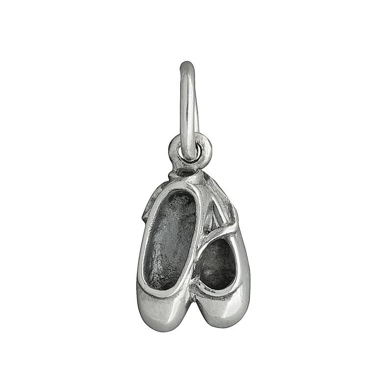 Ballettschuhe Anhänger, Ballerina Mädchenschuhe, Geschenk, Tanz Sterling Silber 925, Spitzenschuhe, Ballett Schmuck, Beldiamo von BELDIAMO