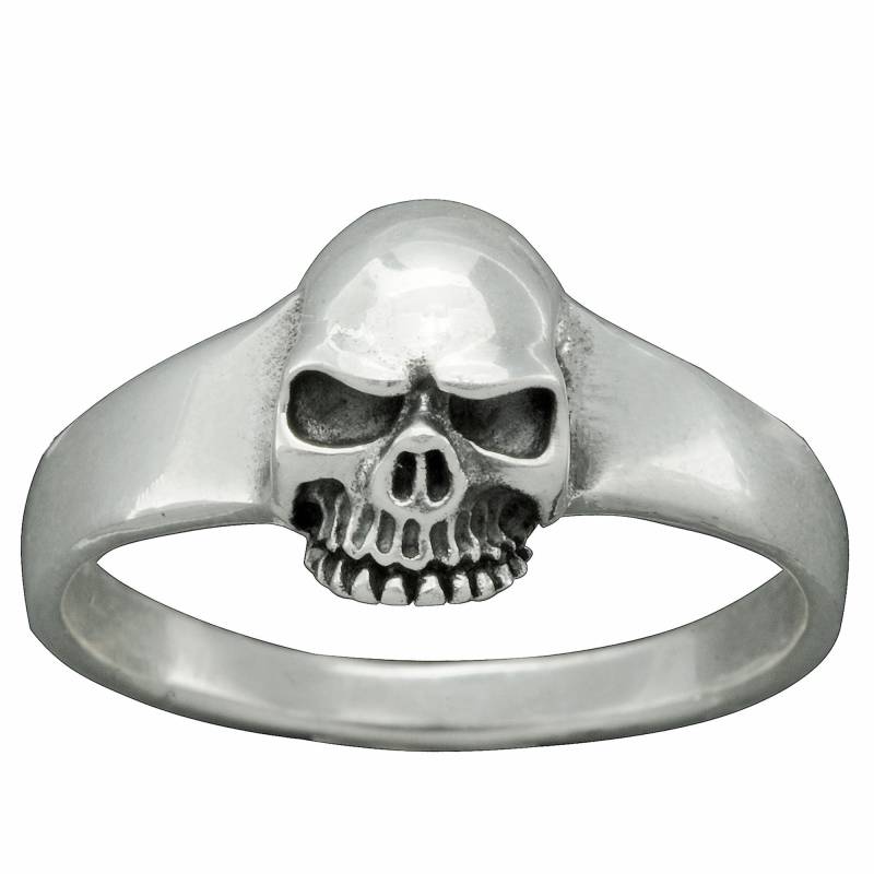 Beldiamo 5.5 Sterling Silber Keith Richards Schädel Biker Ring von BELDIAMO