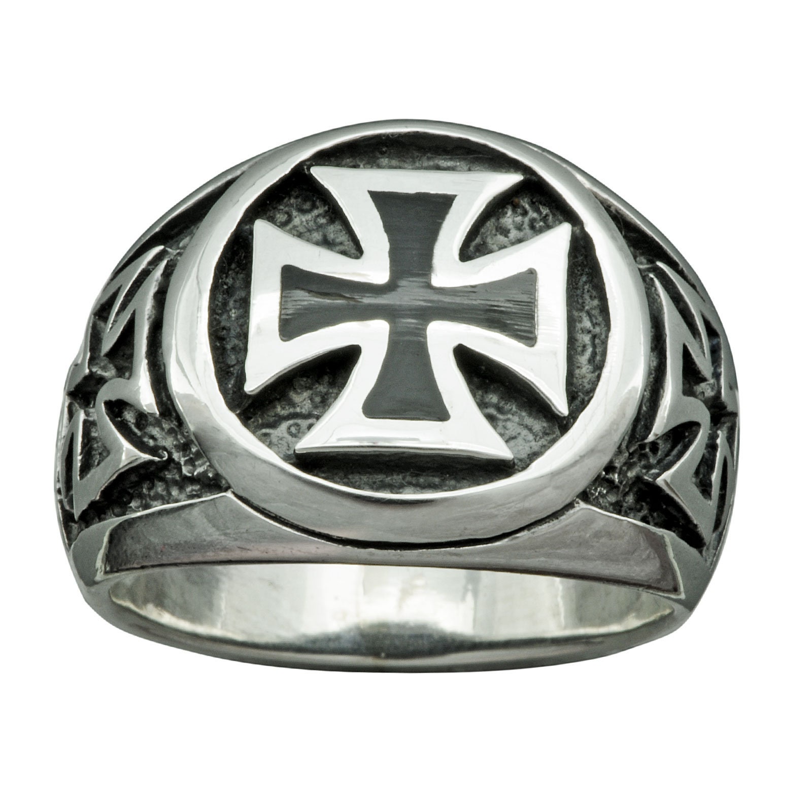 Biker Ring Malteserkreuz Mit Schwarzer Emaille 13 G 925 Sterling Silber Beldiamo Biker Ring Malteserkreuz Mit Schwarzer Emaille 13 G 925 Sterling Silber Beldiamo von BELDIAMO