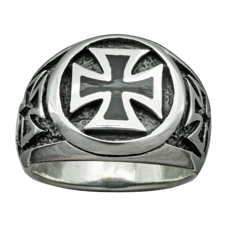 Biker Ring Malteserkreuz Mit Schwarzer Emaille 13 G 925 Sterling Silber Beldiamo Biker Ring Malteserkreuz Mit Schwarzer Emaille 13 G 925 Sterling Silber Beldiamo von BELDIAMO