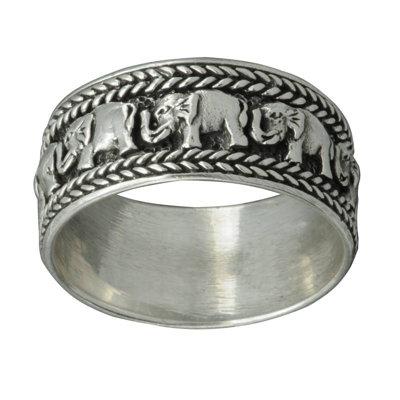 Elefant Bali Eterniti Design Bandring 7 G Sterling Silber Beldiamo von BELDIAMO