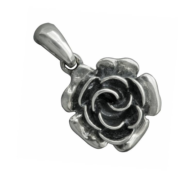 Handgemachte Rose Anhänger 925 Sterling Silber Floral Schmuck Handgemachte Rose Anhänger 925 Sterling Silber Floral Schmuck von BELDIAMO