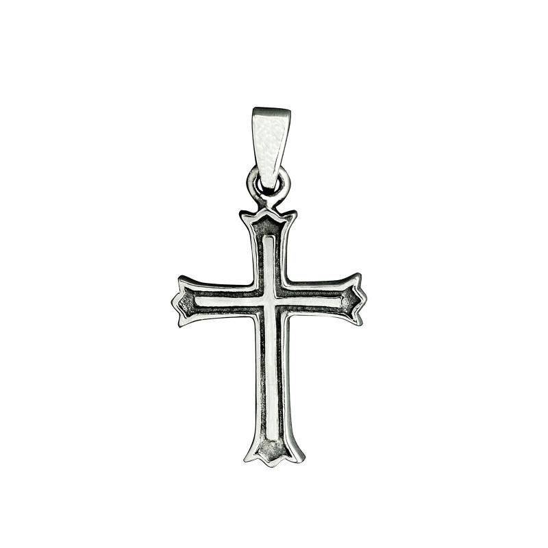 Kreuz Anhänger Oxidiertes Massiv 925 Sterling Silber 7 G Beldiamo Kreuz Anhänger Oxidiertes Massiv 925 Sterling Silber 7 G Beldiamo von BELDIAMO