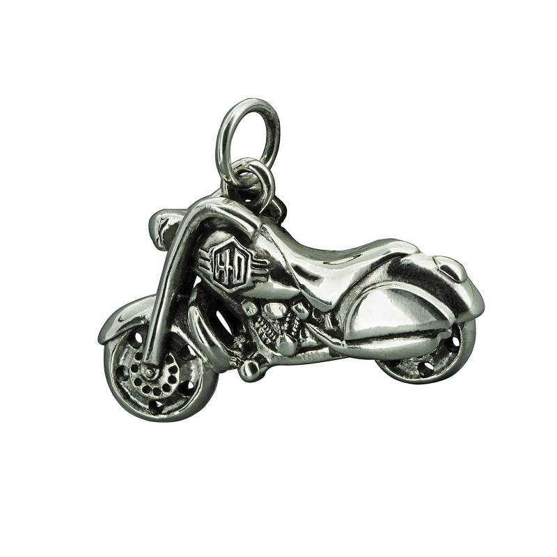 Motorrad Rocker Anhänger 19G 925 Sterling Silber Motor Bike - Beldiamo Motorrad Rocker Anhänger 19G 925 Sterling Silber Motor Bike - Beldiamo von BELDIAMO