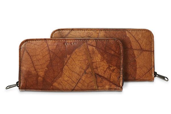 BELEAF Großes veganes Portemonnaie "BIG LEAF" aus Blattleder von BELEAF