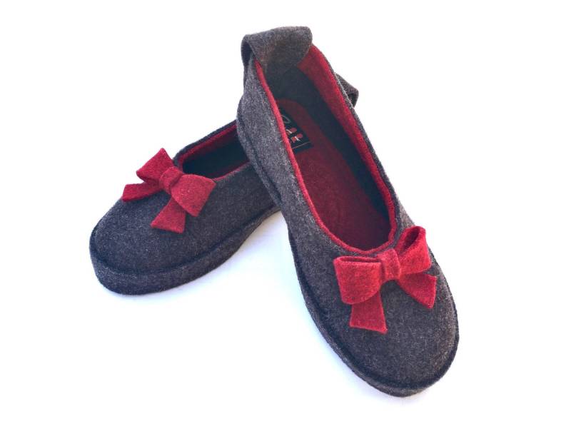 Warme Ballerinas Aus Wollfilz Ortica von BELITI