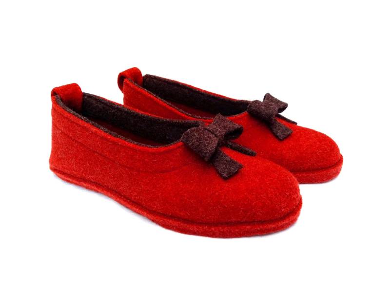 Warme Ballerinas Aus Wollfilz Ortica von BELITI