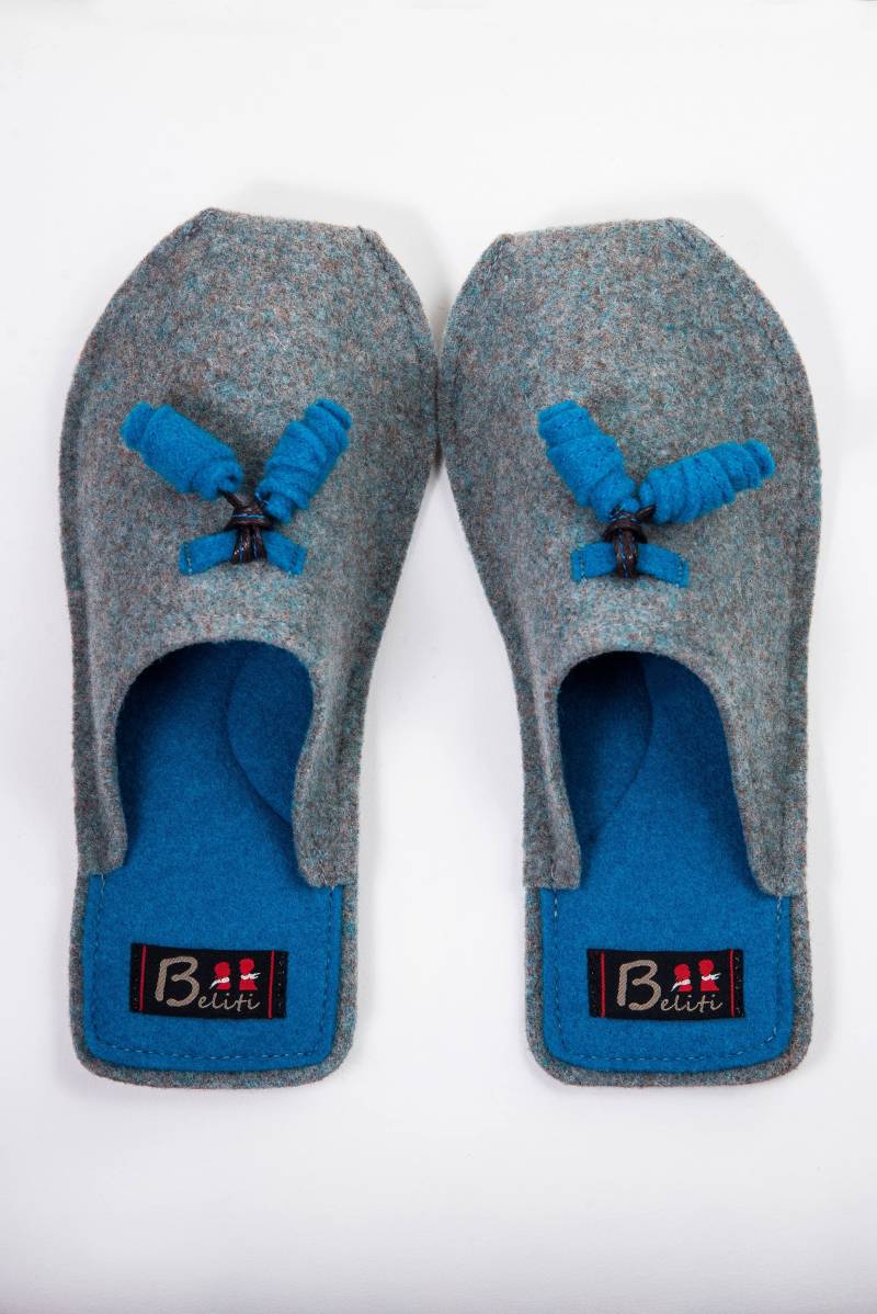 Warme Hausschuhe Aus Wollfilz von BELITI