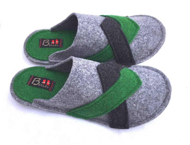 Warme Hausschuhe Aus Wollfilz von BELITI