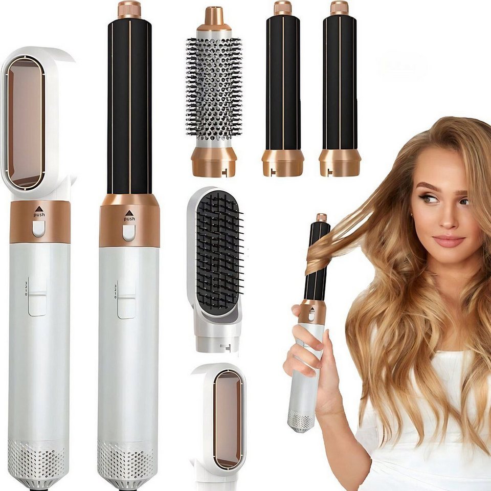 BELLABEAUTY Multihaarstyler Airstyler, Lockendreher, Haarstyler, 5 in 1 Haarstyler, Damengeschenk, Weihnachtsgeschenk, Hochwertige Vearbeitung von BELLABEAUTY