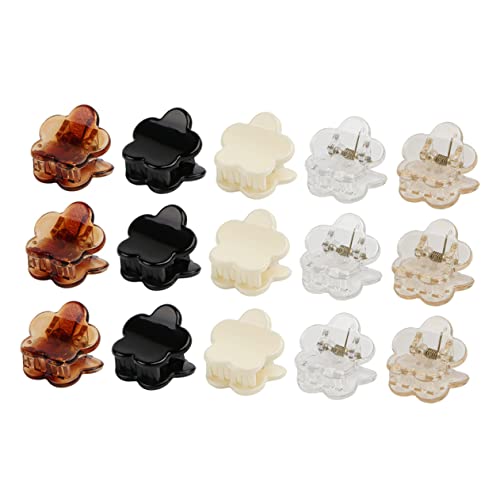 BELLIFFY 15stücke Blumen-haarklammern Kleine Haarspangen Blumen-clips Für Haare Haarschmuck Für Frauen von BELLIFFY