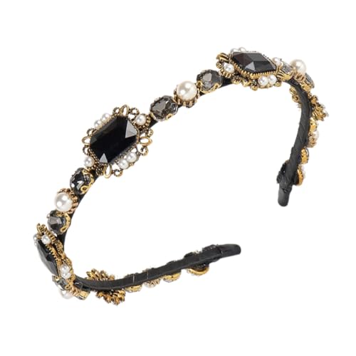 BELLIFFY 1stück Elegantes Perlenschmuck Haarband Mit Strass Stilvoller Haarschmuck Für Hochzeiten Partys Und Besondere Anlässe von BELLIFFY