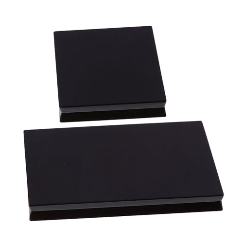 BELLIFFY 2stücke Magnetische Lidschatten-palette Leerer Make-up-organizer Für Und Reise Mit Lidschatten-pfannen Und Doppelkopf- Für Unterwegs Hause von BELLIFFY