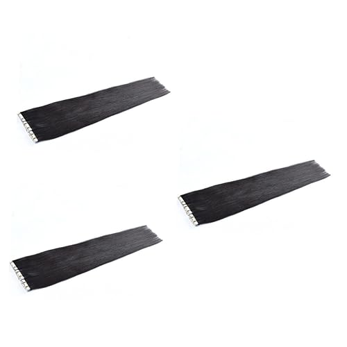 3St schwarze Haarverlängerungen Stirnbänder für Damenhaar Spa Haarbänder für Damenhaar Frauen Band volumni volummie Haarklemmen mikrofaser handtuch echte haarverlängerungen Black BELLIFFY von BELLIFFY