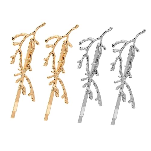 BELLIFFY 1 Beutel 4 Stück Haarspangen Aus Legierung Anmutiger Kopfschmuck Im Koreanischen Stil Für Damen Mädchen Und Damen von BELLIFFY