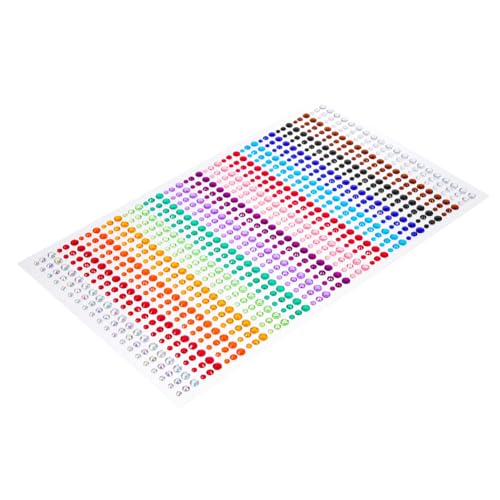 BELLIFFY Selbstklebende Strasssteine zum Basteln Gesichtsaufkleber Elegante Diamant-aufkleber-edelsteine für Projekte BELLIFFY Selbstklebende Strasssteine zum Basteln Gesichtsaufkleber Elegante Diamant-aufkleber-edelsteine für Projekte von BELLIFFY