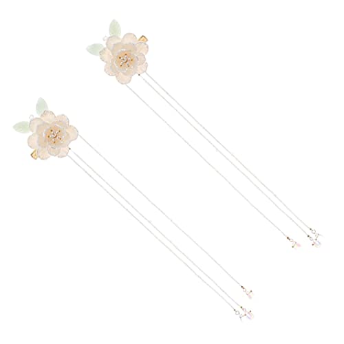 BELLIFFY Elegante Haarnadel Kopfbedeckung Vintage-haarspangen Seitenspangen Für Mädchen Bezaubernde Accessoires Im Antiken Stil BELLIFFY Elegante Haarnadel Kopfbedeckung Vintage-haarspangen Seitenspangen Für Mädchen Bezaubernde Accessoires Im Antiken Stil von BELLIFFY