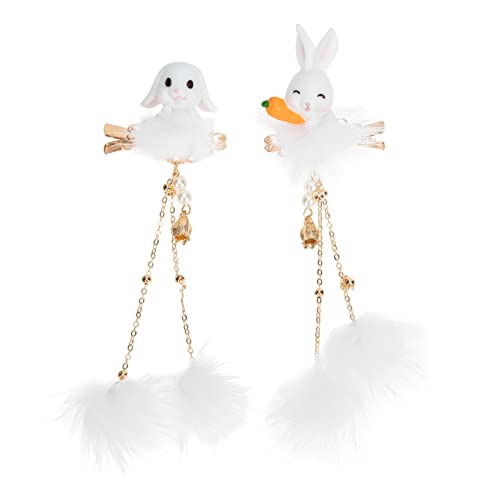 BELLIFFY Haarnadel Im Chinesischen Stil Haarspange Plüsch-haarnadel für Frauen für Kostüme und Partys von BELLIFFY