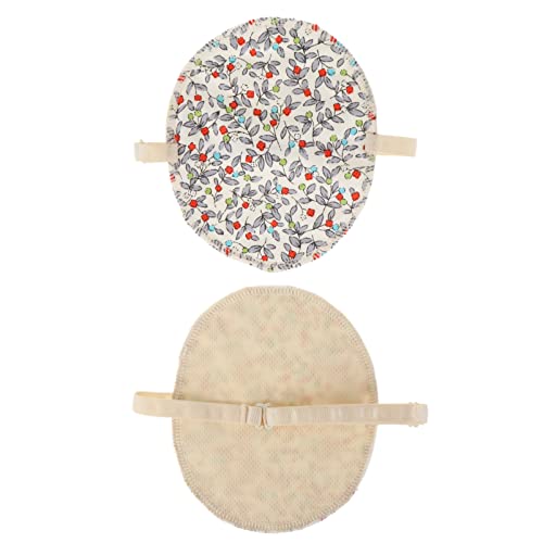 BELLIFFY 1paar Waschbare Achselpads Aus Baumwolle Wiederverwendbare Schweißpolster Für Unterarme Schweißabsorbierend Verstellbar Für Damen Und Herren Für Sommer von BELLIFFY