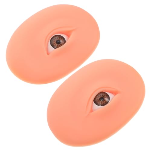 BELLIFFY Silikon-augen-make-up-übungshaut Wimpernübungsform Augenmodell Für Lidschatten Und Augenbrauen-training Make-up-praxisbrett Für Anfänger BELLIFFY Silikon-augen-make-up-übungshaut Wimpernübungsform Augenmodell Für Lidschatten Und Augenbrauen-training Make-up-praxisbrett Für Anfänger von BELLIFFY