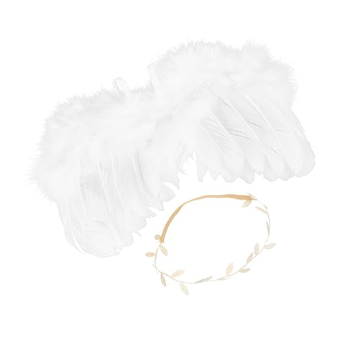 BELLIFFY 1satz Mädchen Flügel Haarreif Kostüm Zubehör Für Fotoshooting Cosplay Requisiten Für Weihnachten Und Partys Leichte Und Bequeme Dekoration Für Mädchen von BELLIFFY