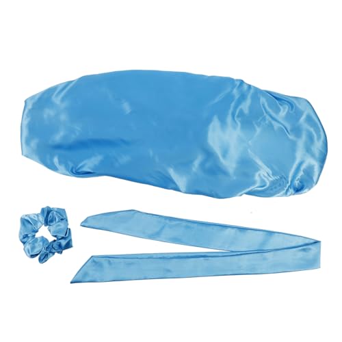 BELLIFFY Nachtmütze Für Frauen Schlafmütze Aus Seide Haarpflegemütze Elastische Lange Nacht Hut Geeignet Für Langes Lockiges Haar Verhindert Trockenheit Und Haarbruch Schützt von BELLIFFY